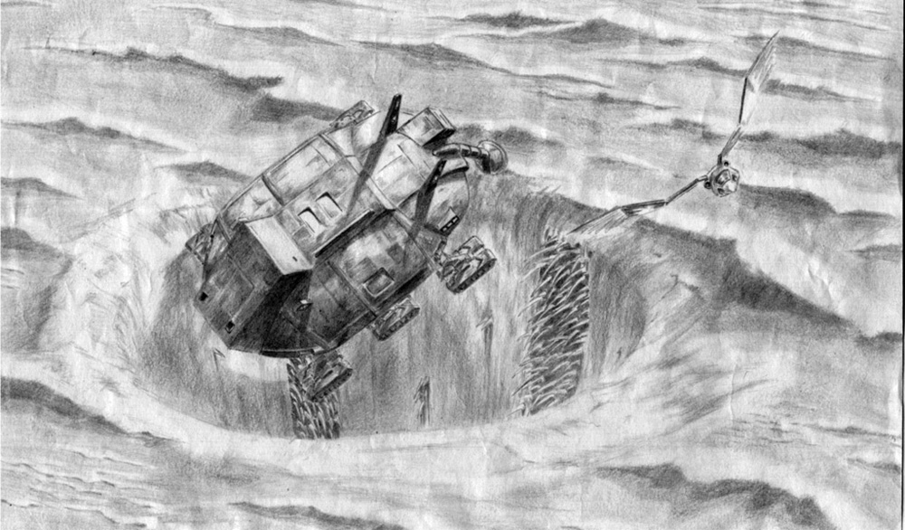 Иллюстрация к роману «Дюна»